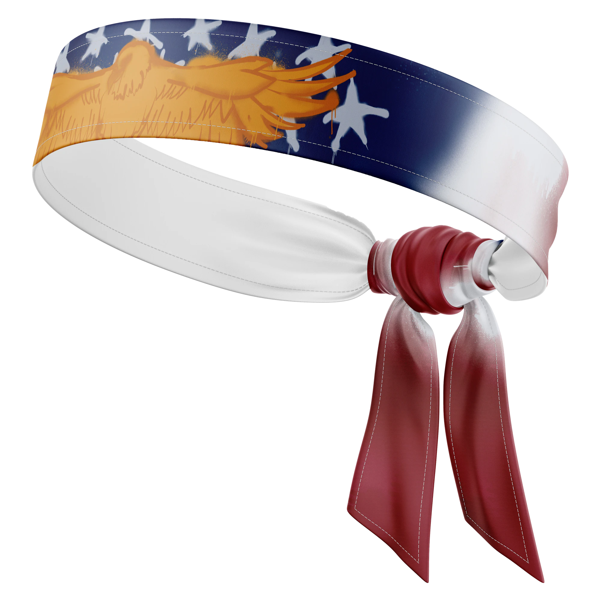 American Flag Inspired World Relays 2024 Headband